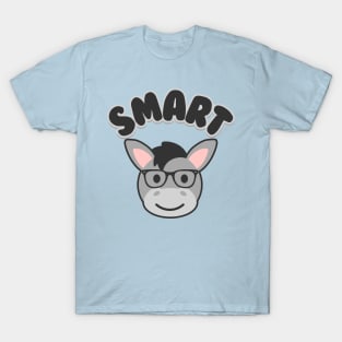 Smart Ass - Cute Kawaii Donkey Pun T-Shirt